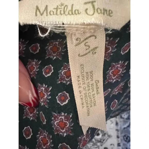 matilda jane womens small tunic lotus dress size small - Picture 7 of 9